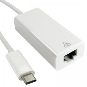USB-C to Gigabit Ethernet Adapter Cable 15cm White FS687052 FS687052