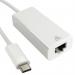 5 Star USB-C to Gigabit Ethernet Adapter Cable 15cm White FS687052 FS687052
