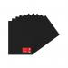 5 Star A1 Black Mountboard 1400 Micron Pack of 10 FS687091 FS687091