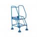 5 Star UK Domed Feet Punched 2 Tread Steps Blue FS687549 FS687880