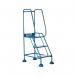 5 Star UK Domed Feet Punched 3 Tread Steps Blue FS687550 FS687881