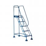 5 Star UK Domed Feet Punched 5 Tread Steps Blue FS687644 FS687887
