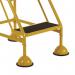 5 Star UK Domed Feet Anti-Slip 3 Tread Steps Yellow FS687699 FS687919