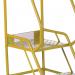 5 Star UK Domed Feet Punched 2 Tread Steps Yellow FS687733 FS687932