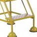 5 Star UK Domed Feet Punched 3 Tread Steps Yellow FS687737 FS687934