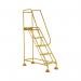 5 Star UK Domed Feet Punched 5 Tread Steps Yellow FS687743 FS687956