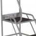 5 Star UK Domed Feet Anti-Slip 2 Tread Steps Grey FS687747 FS687957