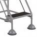 5 Star UK Domed Feet Anti-Slip 3 Tread Steps Grey FS687749 FS687961