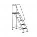 5 Star UK Domed Feet Anti-Slip 5 Tread Steps Grey FS687754 FS687968