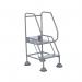 5 Star UK Domed Feet Punched 2 Tread Steps Grey FS687880 FS687969