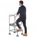 5 Star UK Domed Feet Punched 2 Tread Steps Grey FS687880 FS687969