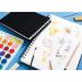 5 Star Hardback Spiral Sketchbook A3 Portrait 50 Sheets FS688011 FS688011