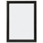 5 Star Facilities Snap Picture or Certificate Frame Polystyrene Front Back-loading A3 Black FS696903