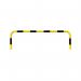Medium Duty Protection Guard Indoor Use 600x2000 YlwBlk FS780263 FS780263
