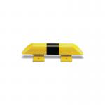 Black Bull Collision Protection Bar for Indoor Use 86x400mm YlwBlk FS781321 FS781321