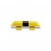Collision Protection Bar for Indoor Use 86x400mm YlwBlk FS781321 FS781321