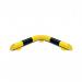 Corner Collision Protect Bar Indoor Use 86x638x638 YlwBlk FS783035 FS783035