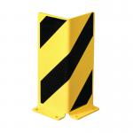 Black Bull Heavy Duty Pallet Rack Protector Right Prof 400x5 YlwBlk FS784698 FS784698