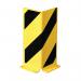 Heavy Duty Pallet Rack Protector Right Prof 400x5 YlwBlk FS784698 FS784698