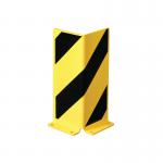 Black Bull Heavy Duty Pallet Rack Protector Right Profile 400x6 YlwBlk FS784919 FS784919