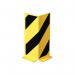 Heavy Duty Pallet Rack Protector Right Profile 400x6 YlwBlk FS784919 FS784919