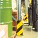 Heavy Duty Pallet Rack Protector Right Profile 400x6 YlwBlk FS784919 FS784919