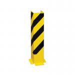 Heavy Duty Pallet Rack Protector U Prof 800x6 YlwBlk FS786456 FS786456