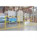 Traffic-Line Steel Hoop Guard for Indoor 1000x1500 YlwBlk FS787149 FS787149