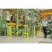 Traffic-Line Steel Hoop Guard for Indoor 1000x1500 YlwBlk FS787149 FS787149