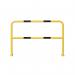 Traffic-Line Steel Hoop Guard for Outdoor 1000x1500 YlwBlk FS790118 FS790118
