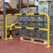 Traffic-Line Steel Hoop Guard for Indoor 1000x2000 YlwBlk FS790415 FS790415