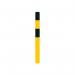 Black Bull Heavy Duty Bollard Type S 1600mm YlwBlk FS791061 FS791061