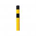 Black Bull Heavy Duty Bollard Type L 1600mm YlwBlk FS791443 FS791443