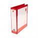 5 Star Office A4 Presentation Lever Arch File Polypropylene 58mm Red 814276