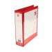 5 Star Office A4 Presentation Lever Arch File Polypropylene 58mm Red FS814276