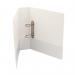 5 Star Office A4 Presentation Lever Arch File Polypropylene 58mm White FS814360
