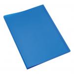 5 Star Office Display Book Soft Cover Lightweight Polypropylene 20 Pockets A4 Blue FS901147