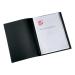 5 Star Office Display Book Soft Cover Lightweight Polypropylene 20 Pockets A4 Black 901155