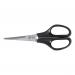 5 Star Office 140mm Scissors Black