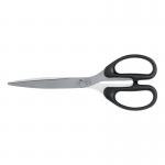 The image features two 5 star office scissors with 207mm stainless steel blades and black ABS handles. The sharp, sleek design exudes professionalism and durability. A must-have for any office or home workspace.