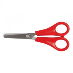 5 Star School Scissors Stainless Steel Blades 130mm Red 902479 FS902479