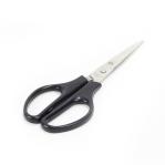 5 Star Office Scissors 165mm Stainless Steel Blades PP Handles Black FS902568