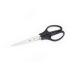 5 Star Office Scissors 165mm Stainless Steel Blades ABS Handles Black  902568