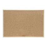 5 Star Office Noticeboard Cork with Pine Frame W900xH600mm 906713