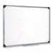 5 Star Office Whiteboard Drywipe Magnetic with Pen Tray and Aluminium Trim 900x600mm FS908116