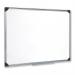 5 Star Office Whiteboard Drywipe Magnetic with Pen Tray and Aluminium Trim 900x600mm FS908116