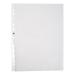 5 Star Office Punched Pocket Polypropylene Top and Side-opening 50 Micron A4 Glass Clear [Pack 100] 908331