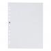 5 Star Office Punched Pocket Polypropylene Top-opening 70 Micron A4 Glass Clear (Pack of 100) FS908366