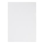 5 Star Office Folder Cut Flush Embossed Polypropylene Copysafe 120 Micron A4 Clear (Pack of 100) FS908420