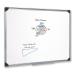 5 Star Office Whiteboard Drywipe Magnetic with Pen Tray and Aluminium Trim W1200xH900mm 908441